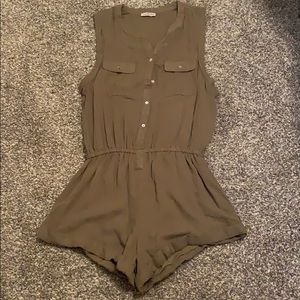Tan Romper